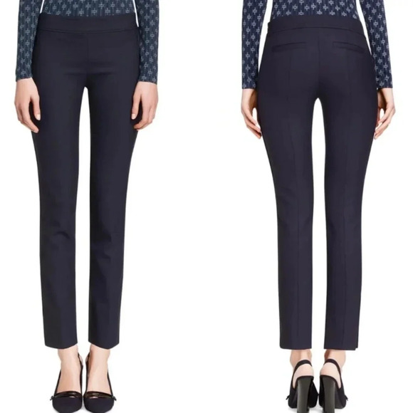 Tory Burch Vania Crop Skinny Ankle Pant - Picture 1 of 9